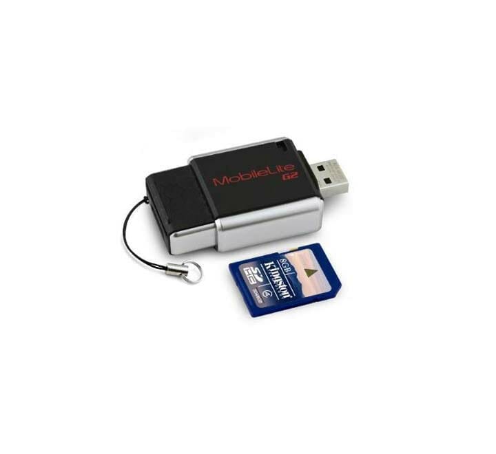 Kingston Flash Card Reader MobileLite G2 USB 2.0 Multi-Card Reader FCR-MLG2