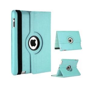 Teal iPad Case 360° Rotating – Apple