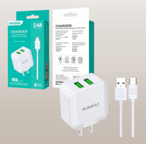 KAKU KSC-415 2PORT USB TO TYPE-C FAST CHARGING SET