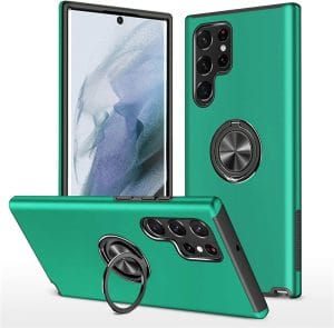Green Ring Holder Case - Samsung