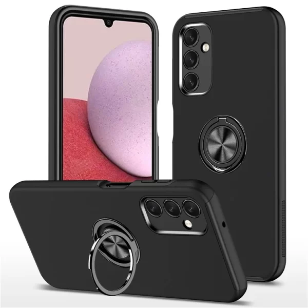 Black Ring Holder Case - Samsung - Image 3