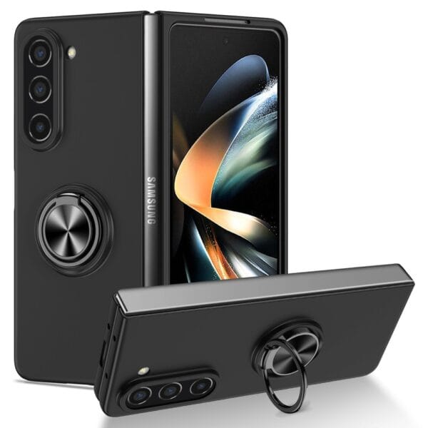 Cellco Plus | Black Ring Holder Case - Samsung
