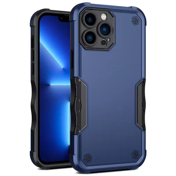 Blue Military Back Case - iPhone