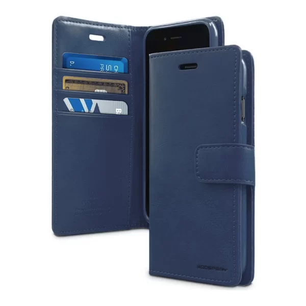 Blue Original Goospery Wallet Case – iPhone