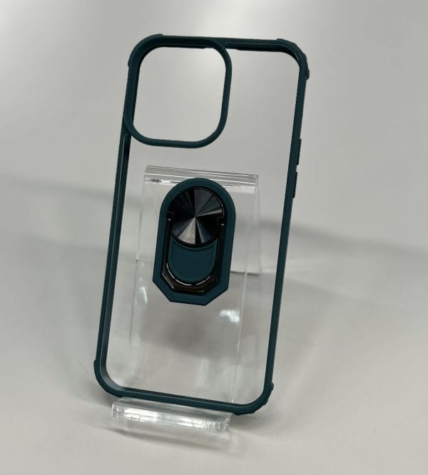 Green Clear Ring Case – iPhone