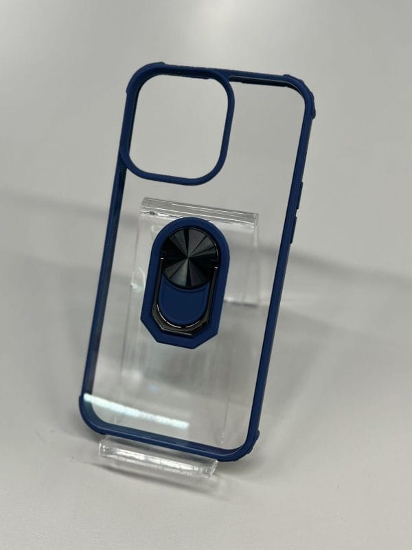 Blue Clear Ring Case – iPhone