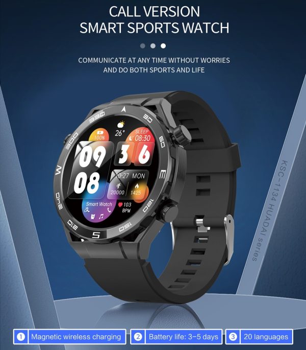 KAKU CALL VERSION SMART SPORTS WATCH KSC-1134 - Image 3