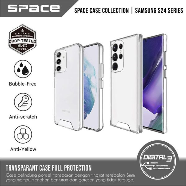 Clear Space Back Case - Samsung