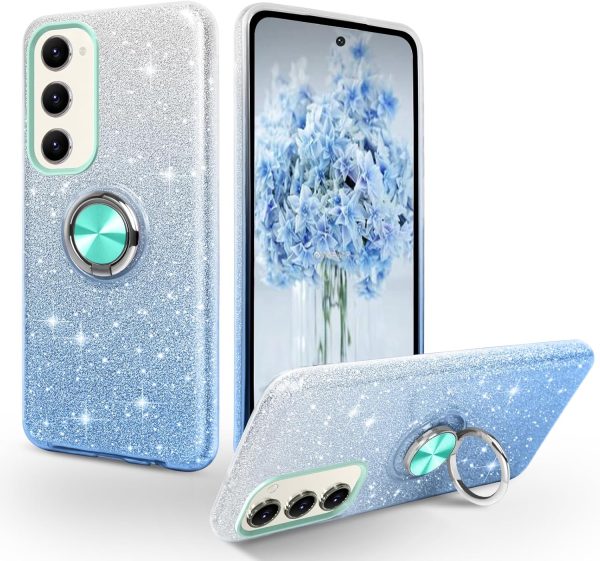 Blue TPU Usam with Ring Case - Samsung