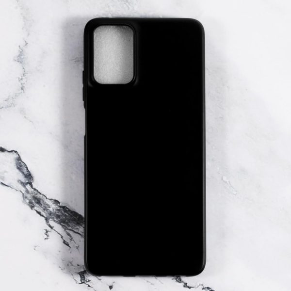 Black TPU Matte Back Case - Motorola