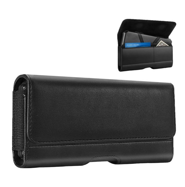 POUCH WITH BELT CLIP HORIZONTAL