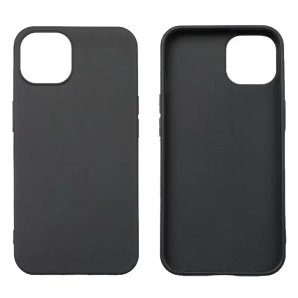 TPU Matte Black Back Case - Samsung