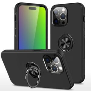 Black Ring Case - iPhone