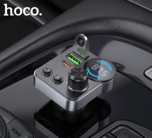 HOCO E86 Alegria 48W dual port PD30W+QC3.0 car BT FM transmitter
