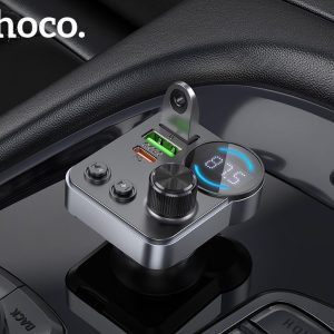 HOCO E86 Alegria 48W dual port PD30W+QC3.0 car BT FM transmitter