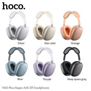 HOCO W65 Plus Happy ANC BT headphones