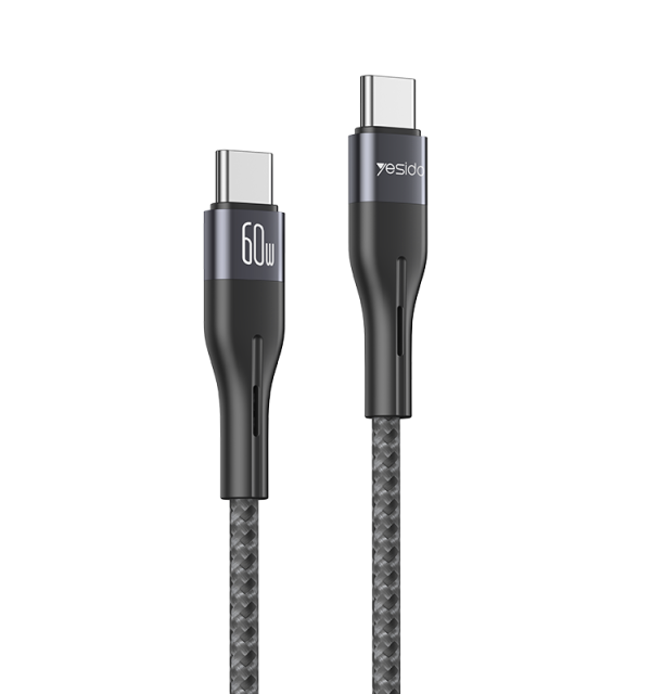 Yesido CA156 60W C to C Cotton Data Cable