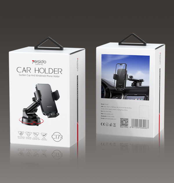 Yesido C173 Dashboard Spring Clip Car Holder - Image 2