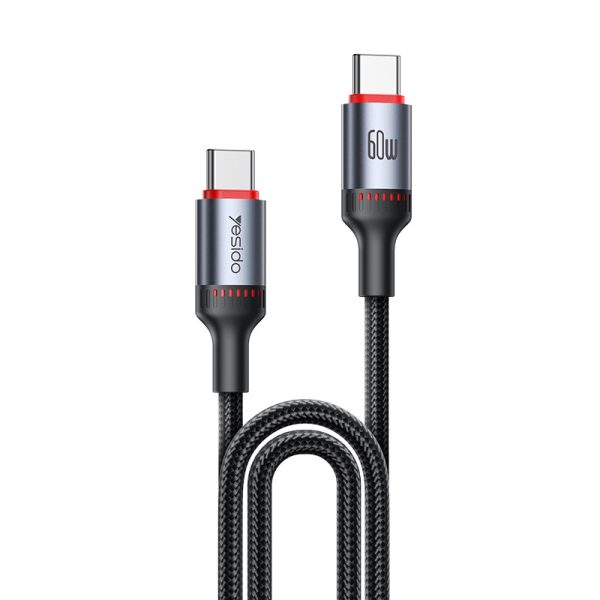 Yesido CA181  60W C to C Aluminum Alloy Data Cable