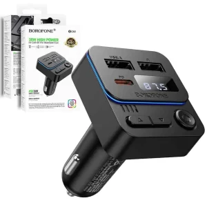 BOROFONE BC60 Hero 35W(1A1C) car BT FM transmitter