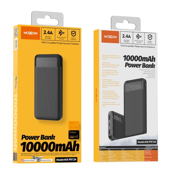 MOXOM MX-PB124 10000MAH Power Bank - Image 2