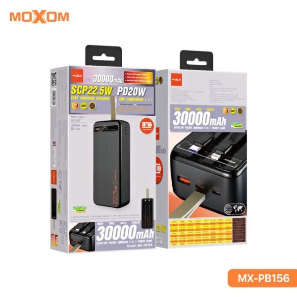 MOXOM MX-PB156 30000MAH Power Bank - Image 2