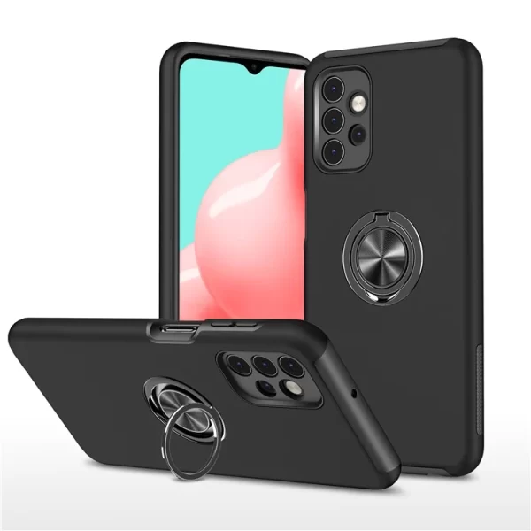 Black Ring Holder Case - Samsung - Image 2