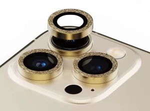 Gold Glitter Camera Lense Protector - iPhone