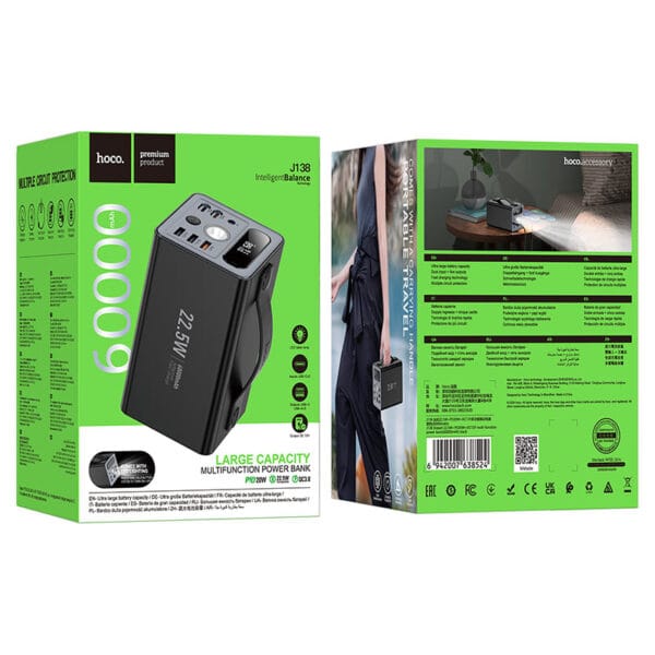 HOCO J138 POWER BANK (60000MAH)