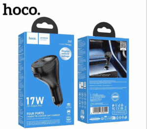 HOCO Z61 Three-Port Cigarette Lighter Car Charger