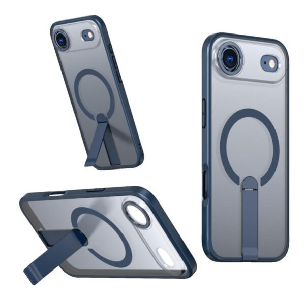 Cellco Plus | Blue Magsafe Crystal Stand Case - iPhone