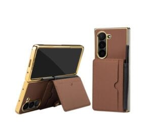 Brown Smart Fold Case - Samsung