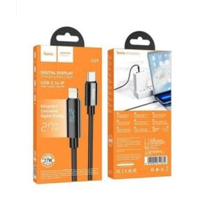 HOCO U125 PD CHARGING DATA CABLE WITH DISPLAY IP