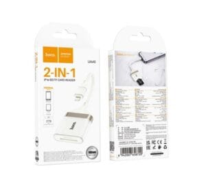 HOCO UA40 CRYSTAL IP 2-IN-1 CARD READER