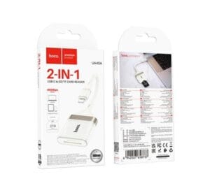 HOCO UA40A CRYSTAL IP 2-IN-1 CARD READER