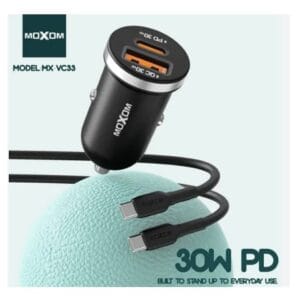 MOXOM MX-VC33 Car Charger Type-C to Type-C