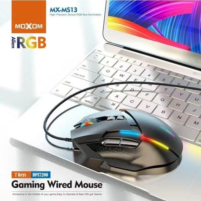 MOXOM MX-MS17 Wired Mouse - Image 2