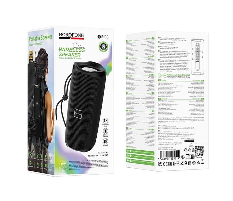Borofone BR100 Joy Sports Bluetooth Speaker - Image 3