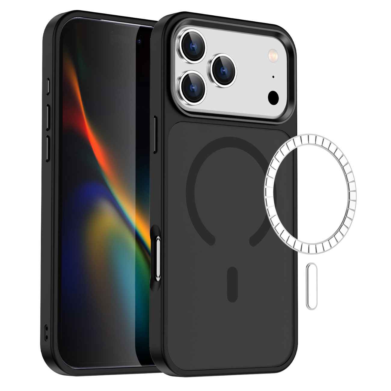 Black Crome Magsafe Case