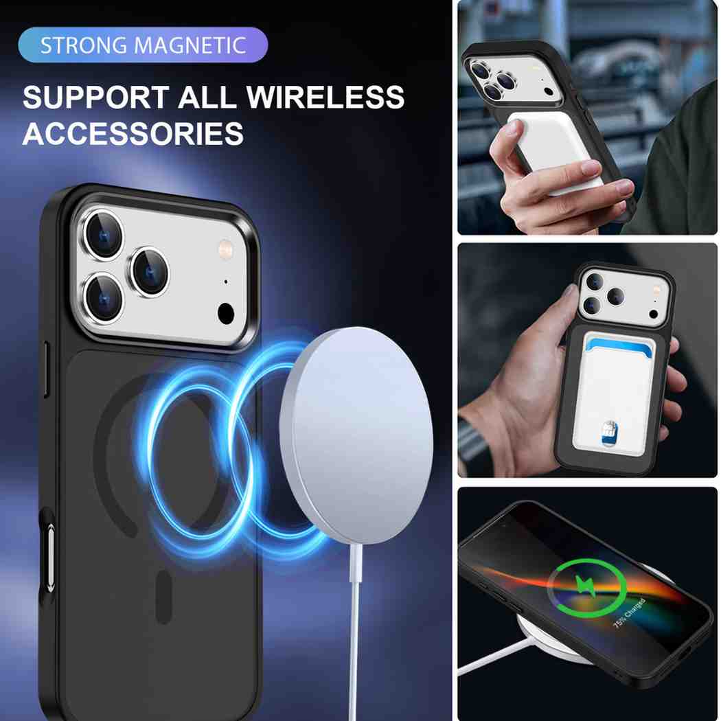 Black Crome Magsafe Case