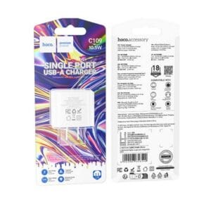 HOCO C109(10.5W) Fighter single port charger(US)