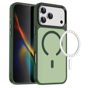 Green Chrome Magsafe Case