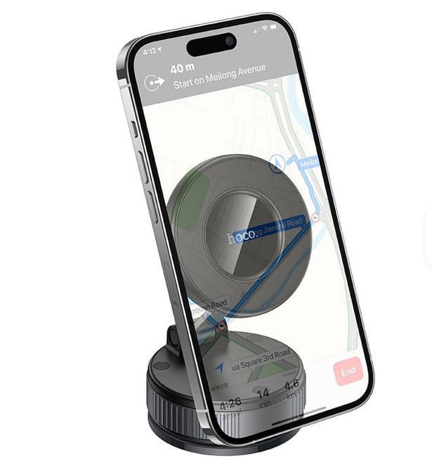 HOCO H86 Dragon manual suction cup magnetic holder - Image 2