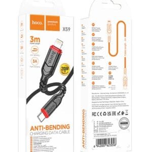 HOCO X59 Victory PD charging data cable iP(L=3M)
