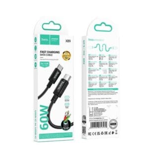 HOCO X89 Wind 60W charging data cable TYPE-C to TYPE-C