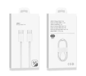 IPH 60W Type-C to Type-C Cable with Packaging