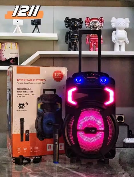 GD-1211 Speaker – 20W, 12-Inch with Microphone