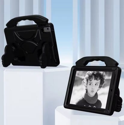 Black Handle Case with Stand- iPAD