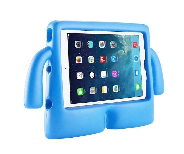 Blue Handle Case - iPAD