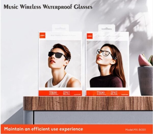 MOXOM MX-BG01 WIRELESS SMART GLASSES - Cellco Plus